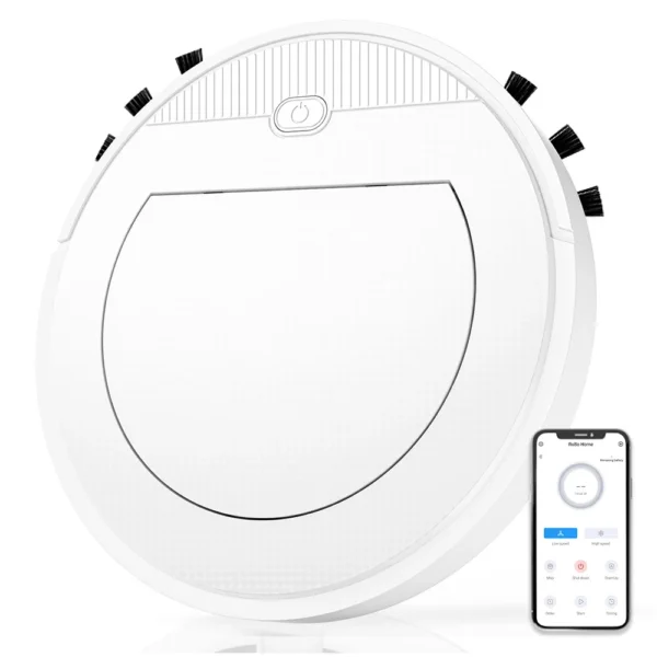 New USB Robot Vacuum Cleaner Smart for Home Mobile Phone APP Remote Control Automatic Dust Removal Cleaning Sweeper Gift - Image 6