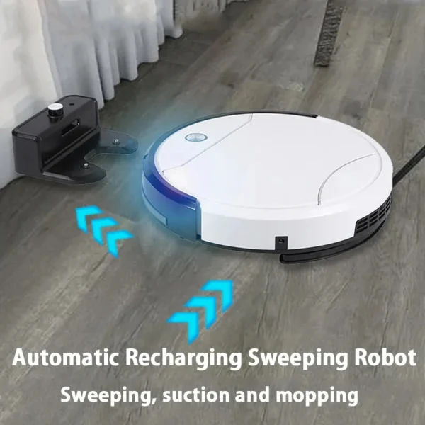 New Robot Vacuum Cleaner Automatic Charging Aspiration Drag Intelligent Home Appliance Sweeping Robot Planning Electric Sweeper - Image 3