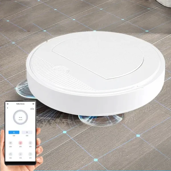 New USB Robot Vacuum Cleaner Smart for Home Mobile Phone APP Remote Control Automatic Dust Removal Cleaning Sweeper Gift - Image 2